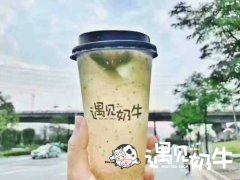 遇见奶牛奶茶加盟品牌店,美食营养小本利大